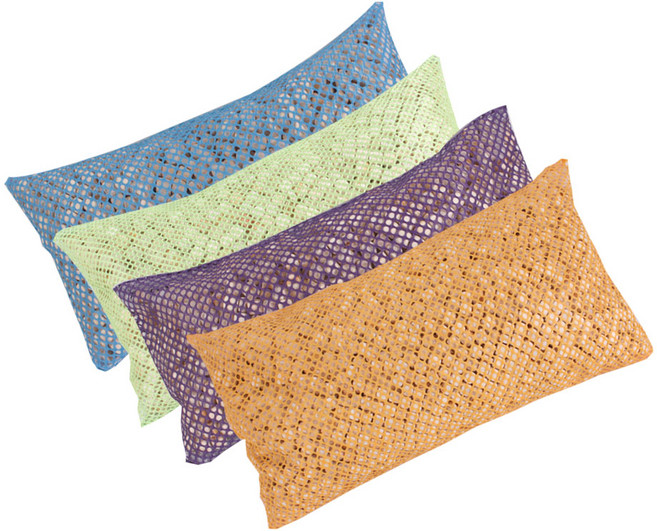 2D 메쉬 편백칩 베개 소(900g), 연두