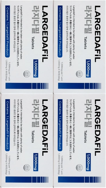 라이프큐라지다필 솔루션 1000mg x 60정 4개, 1개, 0.9991440952491616 - 쿠팡