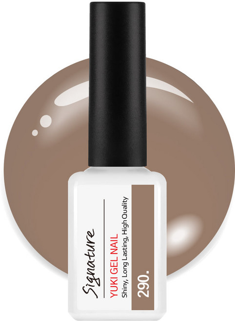 유키 시럽젤네일 시그니처 컬러젤 7g, 유키 시그니처 290호 재즈브라운, 1개
