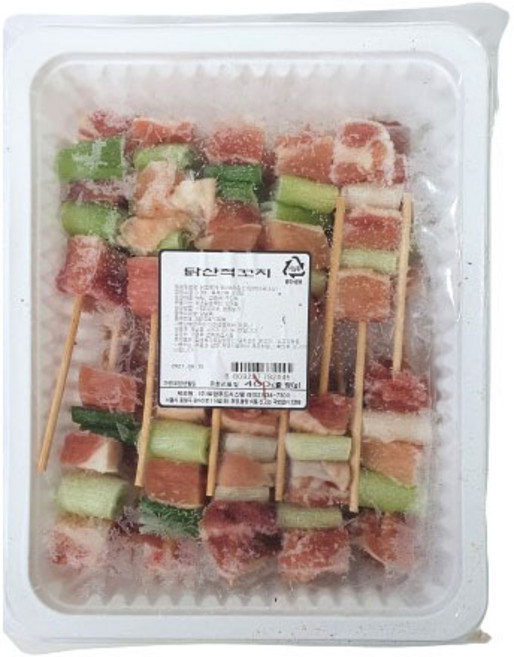 (냉동)토담닭산적꼬치 400g, 1개