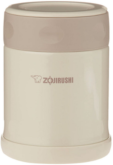 조지루시 죽통 푸드자 SW-EAE35 350ml 보온보냉 아기 이유식 도시락 국통, 크림(cc)