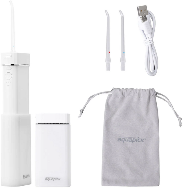 아쿠아픽 휴대용 구강세정기, 아쿠아픽/AQ-208[정품.무배], 화이트매트화이트글로시