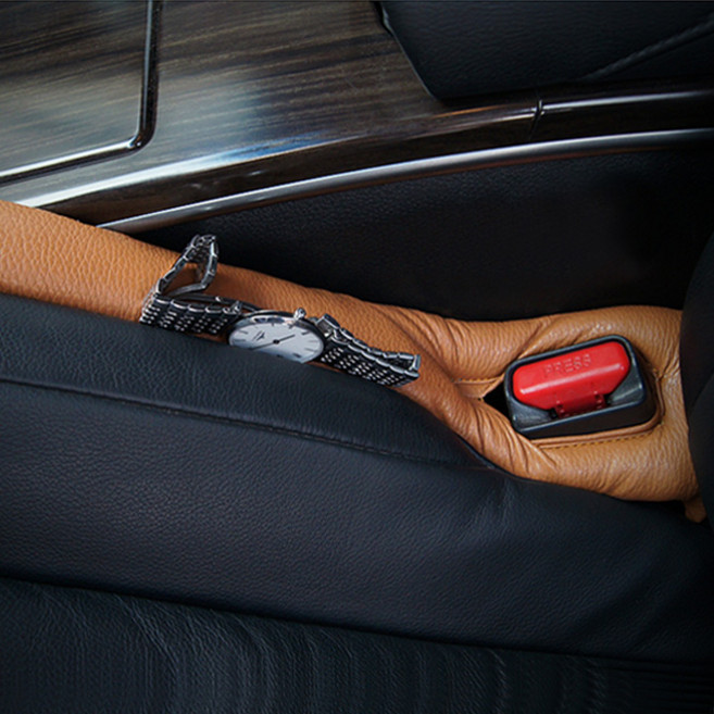 차량용 시트 사이드 틈새 포켓 일반형, 베이지, 1개