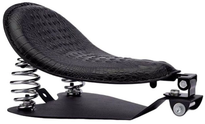 할리 바버 시트 883 말안장 크루즈 좌석 커스텀, 고정 철판, 1개