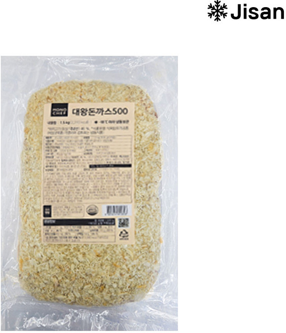 A4 사이즈 모노쉐프 대왕돈까스 튀김 총1.5kg, 1개, 1.5kg