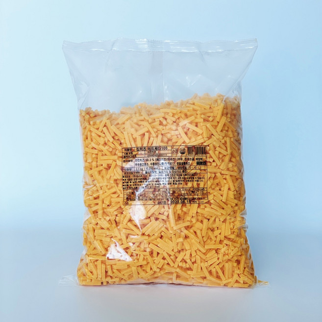 자연치즈 킹치즈 레드체다 100 슈레드 2.5kg 대용량 / 호그발트 킹스코 코다노, 1개