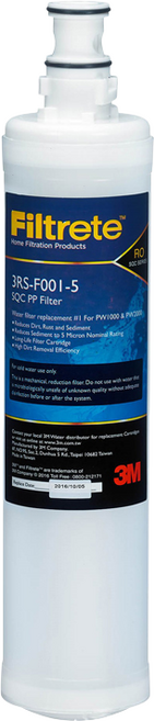 3M Filtrete SQC PP前置樹脂軟水濾芯 軟化水質 延長設備壽命, 1個