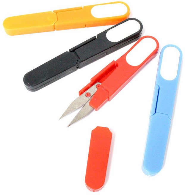 99피싱 낚시 라인커터 쪽가위, 오렌지
