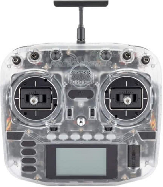 아크로사 RADiOMASTER 라디오마스터 Boxer 클리어쉘 버전 조종기 (ELRS), 모드2, 1개
