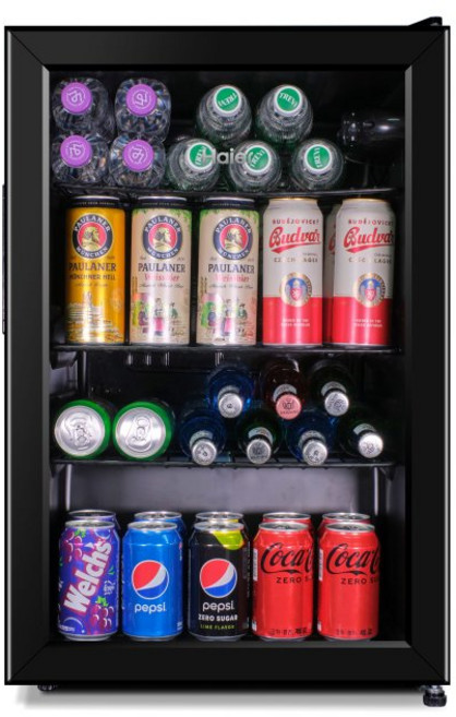 [리퍼] 쇼케이스 냉장고 70L 블랙 (화물택배 / 제주도 도서산간지역 제외), C등급