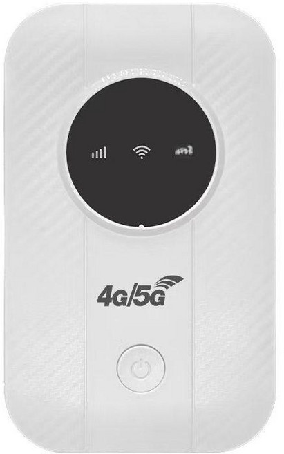 휴대용 5G WiFi 라우터 유심장착 공유기 초고속, 1개, M5 화이트 2 아시아