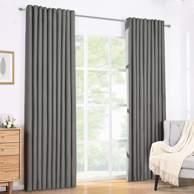 1+1 암막커튼 방풍 커튼 거실 안방 단열 커텐 완벽 빛차단세트