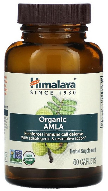 히말리야허벌헬스케어 암라 Amla 캐플렛 60정 Himalaya, 1개