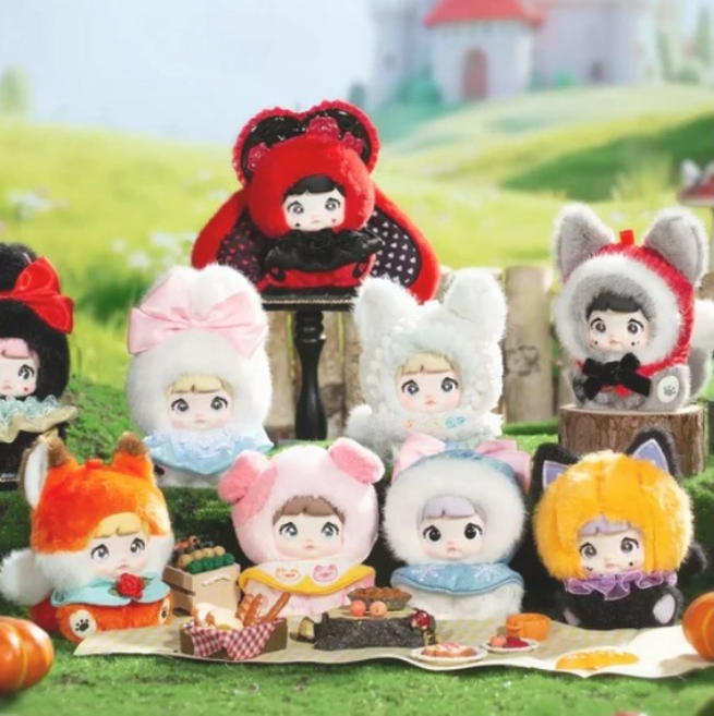 노미 동화마을 [풀박스8개] [시크릿 인형 뽑기 랜덤박스 키덜트 굿즈 어덜트 Baby3], 8개, 랜덤, 10cm