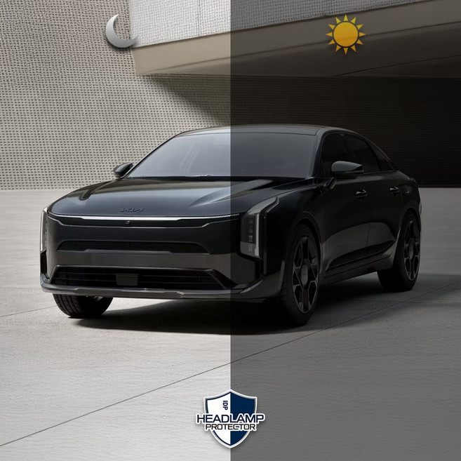 더 뉴 K8 GL3 PE 흑백 자외선 UV PPF 자동차 블랙 헤드라이트 보호 틴팅 필름