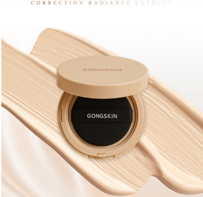 [한정판] 공스킨 스킨케어 광채 쿠션, 1개, 아이보리 21호