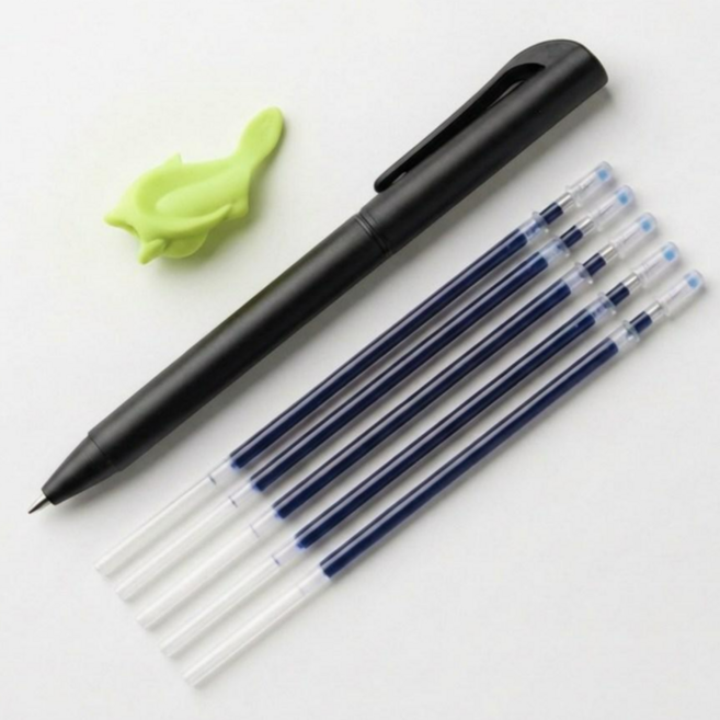 기화펜 사라지는 볼펜 다회독 공부용 수험생 필기펜, 1개, 라임