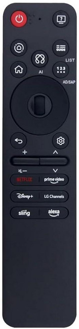 MR25GA Replacement AI Magic Voice Remote Control for LG OLED evo 4K C5 Series Smart TV OLED65C5PUA, MR25GA Replacement AI Magic Vo