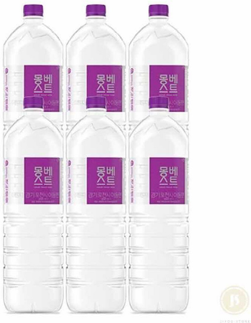 몽베스트 생수 2L 6개