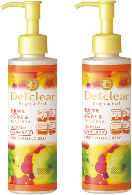 데트클리어 브라이트 필링젤 과일믹스 180ml 2개입, 2개