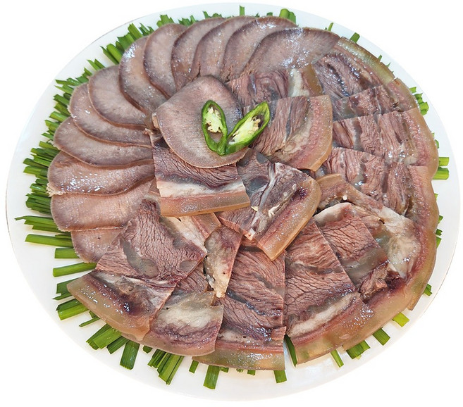 고기쟁이 대용량 삶은 소머리, 1개, 2kg