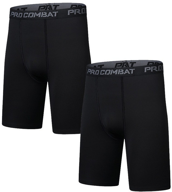 플랜메이 남자 빅사이즈 스포츠 레깅스 5부 2장