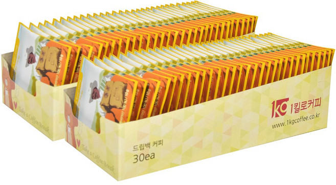 일킬로커피 산뜻한 아침 드립백커피, 10g, 30개입, 2개