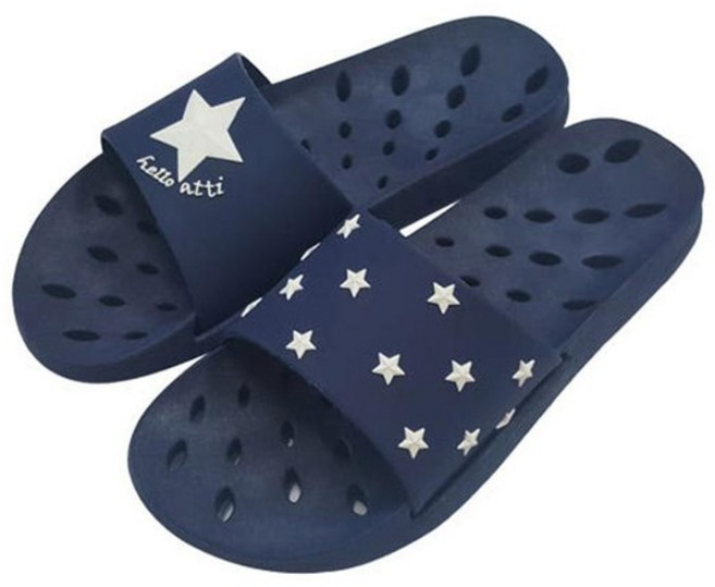 신우실업 욕실화 발포 에이스 가벼운 물빠진 슬리퍼 네이비 네이비스타, 상세설명 참조, 본품