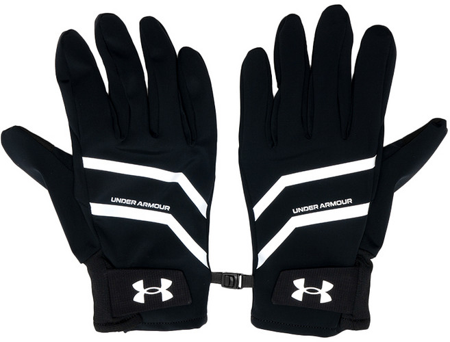 언더아머 남녀공용 장갑 25510410-001, 블랙