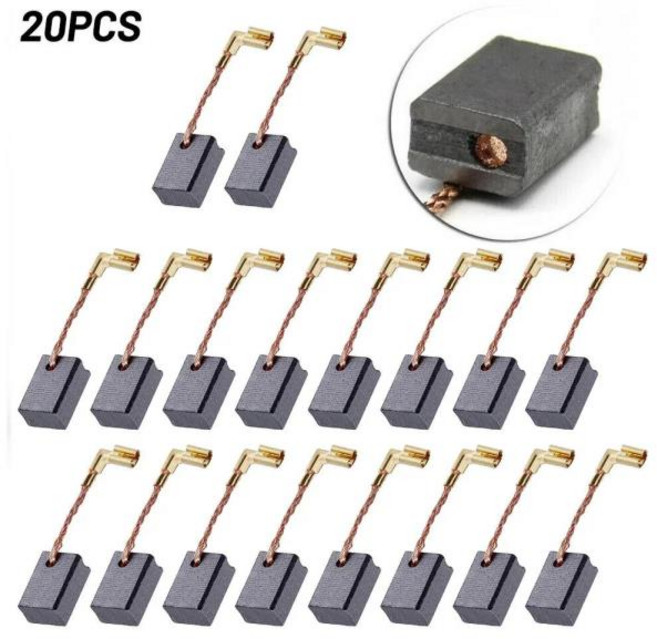 20Pcs 6x9x13.5mm 카본 브러쉬 CB459 GA4034 GA 4530/4534/5434/5034/5030/4034 앵글 그라인더 JS1601 JS10, 01