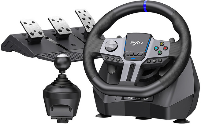 PXN V9 GEN 2 賽車方向盤, 1套, 三合一 賽車方向盤 V9 Gen2