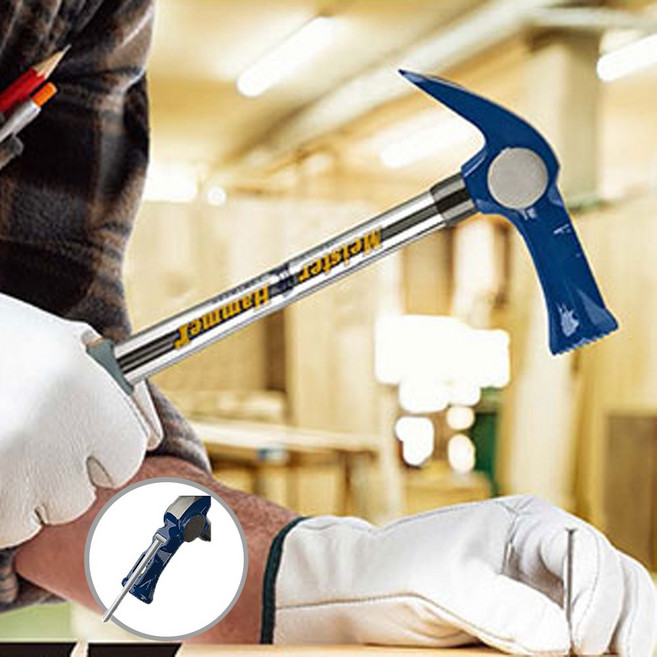 일본산 자석 스틸 망치 390 450 중 소 전문가용 고급형, 피쿠스 자석망치 450 소, 1개