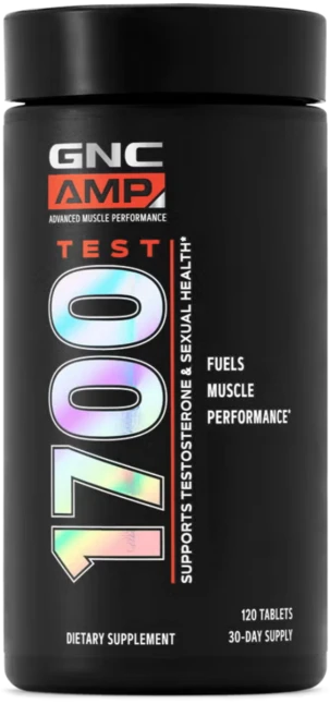 지엔씨 GNC AMP 테스트 1700 테스토스테론 부스터 120정, 1개, 30회분 - 쿠팡
