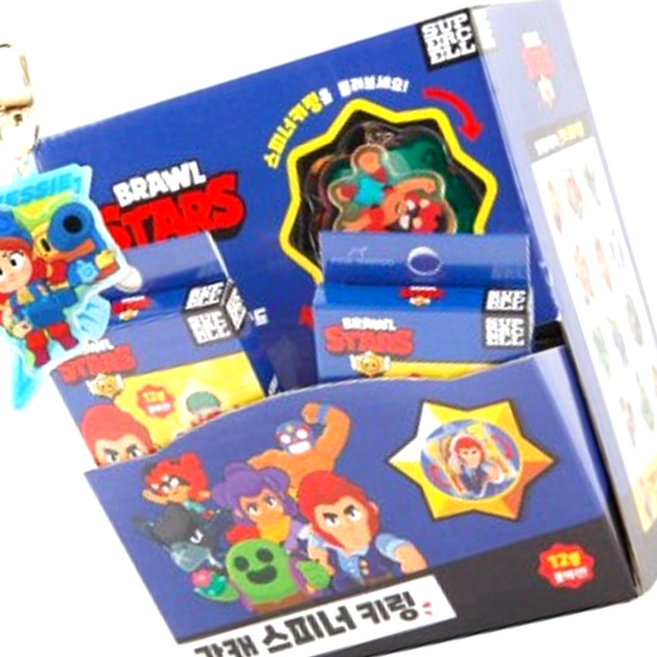 브롤스타즈 스피너 키링 갓캐릭터