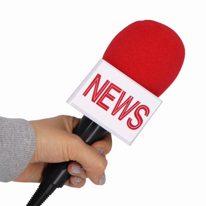 픽hye 장난감 NEWS 마이크 모형 방송용마이크장난감