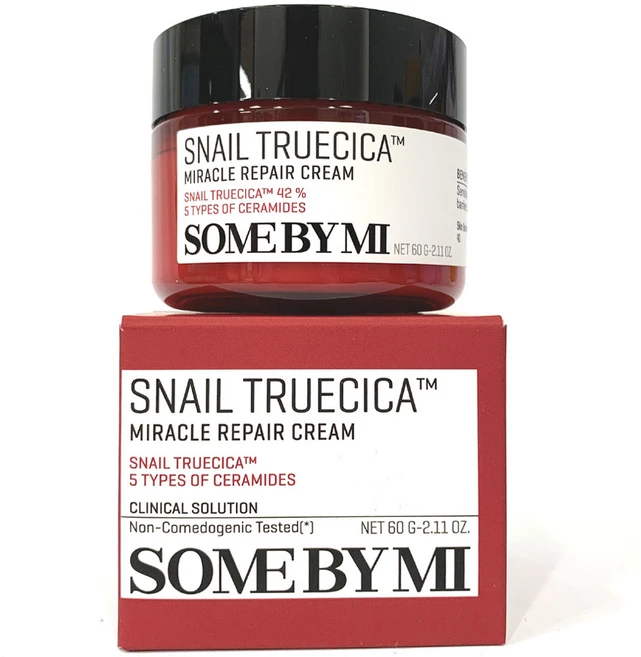 썸바이미 스네일 트루시카 미라클 리페어 크림 [60g], 1개, 60g - 쿠팡