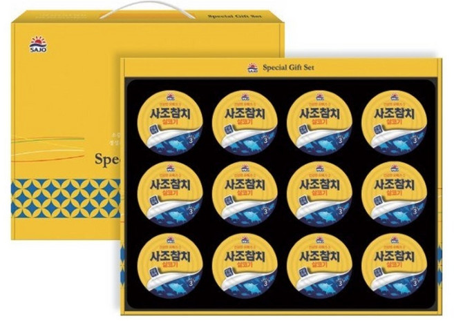 사조 살코기참치 12종 명절 선물세트, 1세트