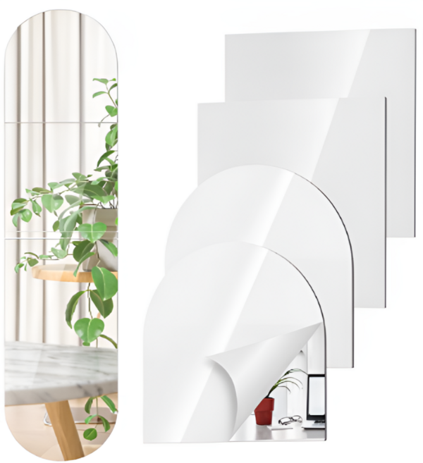 모어벨 붙이는 아크릴거울 인테리어소품, 120x30cm