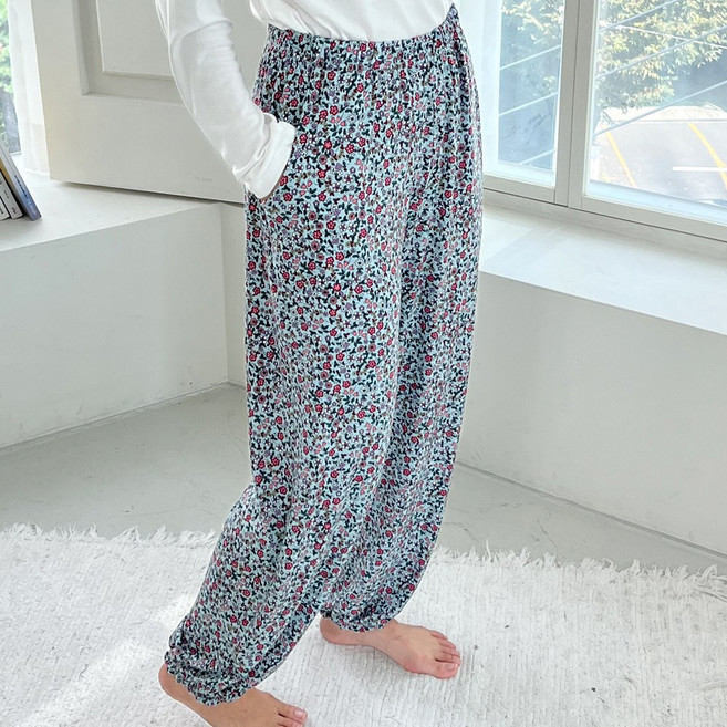 엘라운지 수피아 수면 홈웨어 빅사이즈 파자마 바지