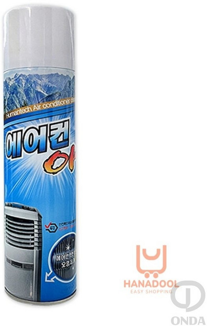 ONDA 휴먼텍 에어컨 OK 클리너 세정제 420ml 냉각핀세척제 에어컨셀프청소