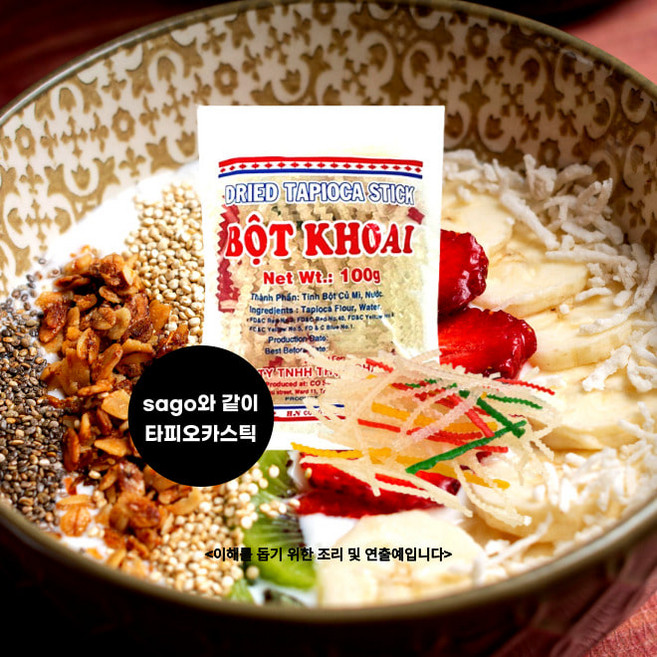 타피오카 슈레드 100g 스틱형 타피오카, 1개, 1개입