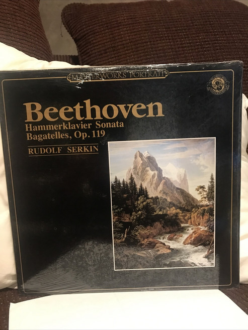 (수입 LP) Beethoven Hammerklavier Sonata Bagatelles Op 119 Rudolf Serkin LP New Sealed, (수입 LP) Beethoven Hammerklavie