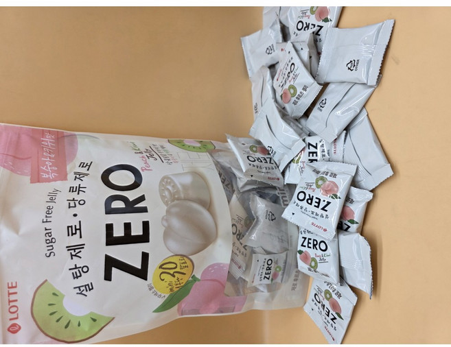 롯데제로 후르츠 젤리, 1개, 560g