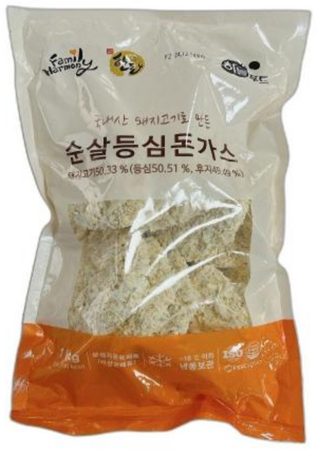 순살등심돈까스하늘푸드 냉동, 1개, 1kg