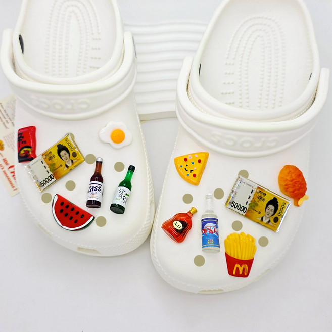 비츠톡톡 LED 오만원 돈 화투 고스톱 대형 미니어처 술병 맥주 소주 양주 파츠 참 세트