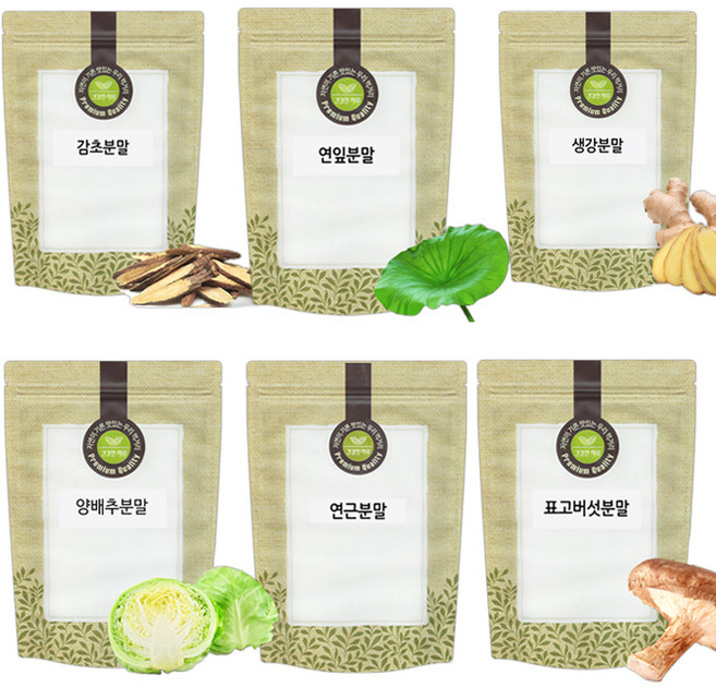 국산 분말 모음/연근 생강 양배추 연잎 외, 1개, 08_표고버섯분말 300g