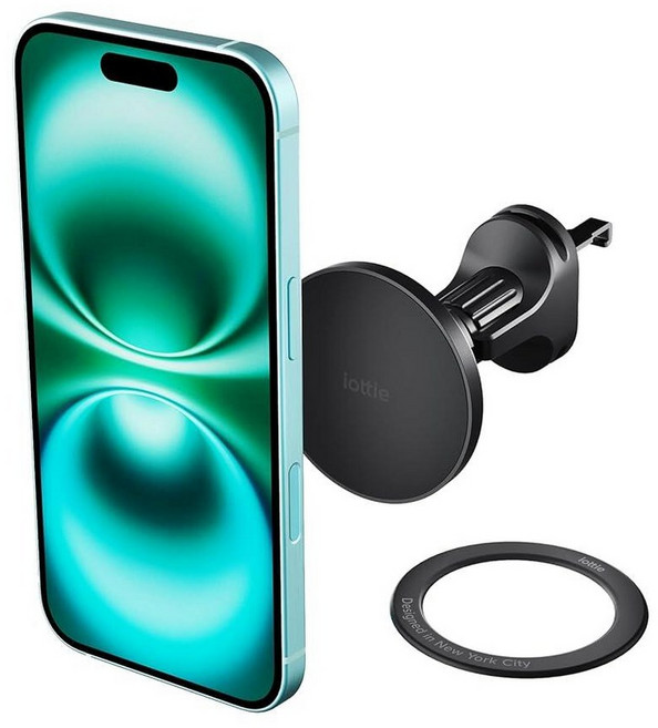 IOttie ITap 2 마그네틱 대시보드 자동차 마운트 홀더 || 아이폰 Xs Max R 8 플러스 7 삼성 갤럭시 S10 E S9 S8 엣지 노트 9 및 기타 스마트폰용 거, Air Vent Mount_iTap 3, iTap 3
