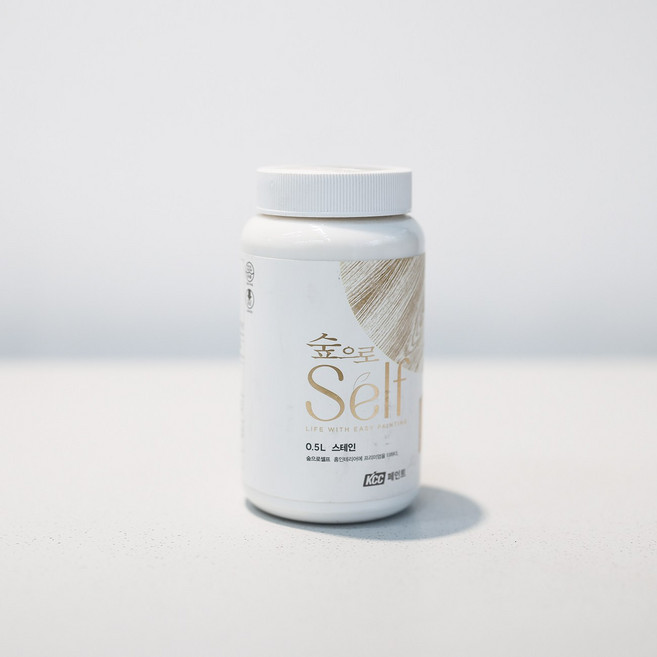 KCC숲으로 셀프 수성스테인, 화이트, 500ml, 1개