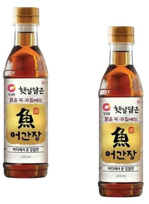 청정원 어간장, 410ml, 2개