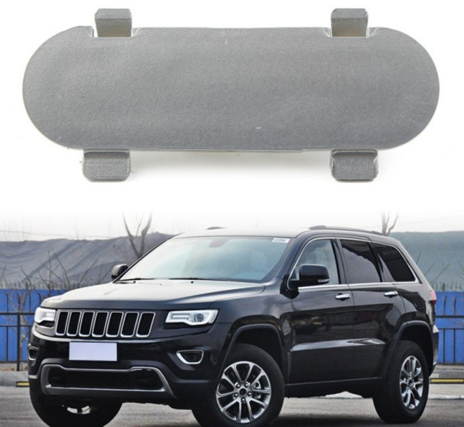 지프 체로키용 자동차 루프 수하물 랙 사이드 레일 커버 2014 68141170AC 액세서리 부품 1 개입